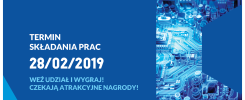 Konkurs "Hi-Tech II Edycja" na najlepszą pracę dyplomową. Termin składania prac: 28/02/2019.